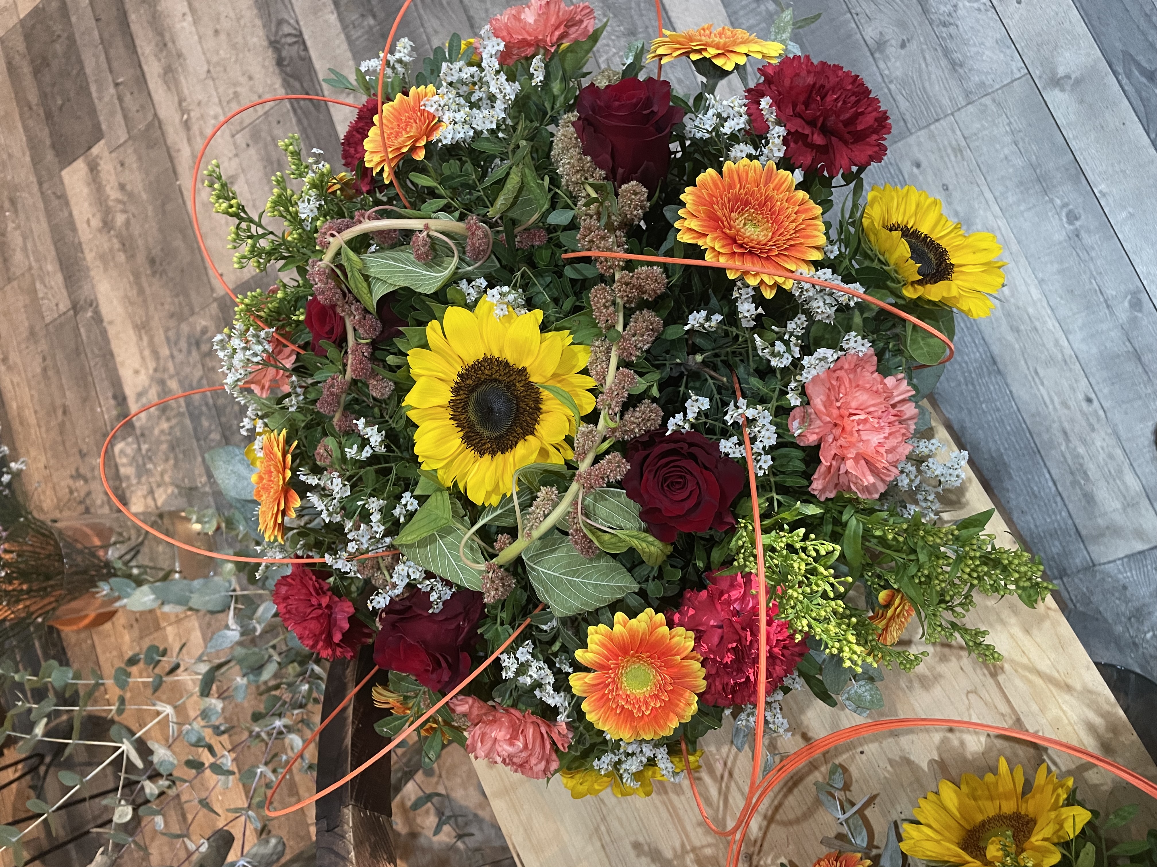 Réalisation florale — Deuil